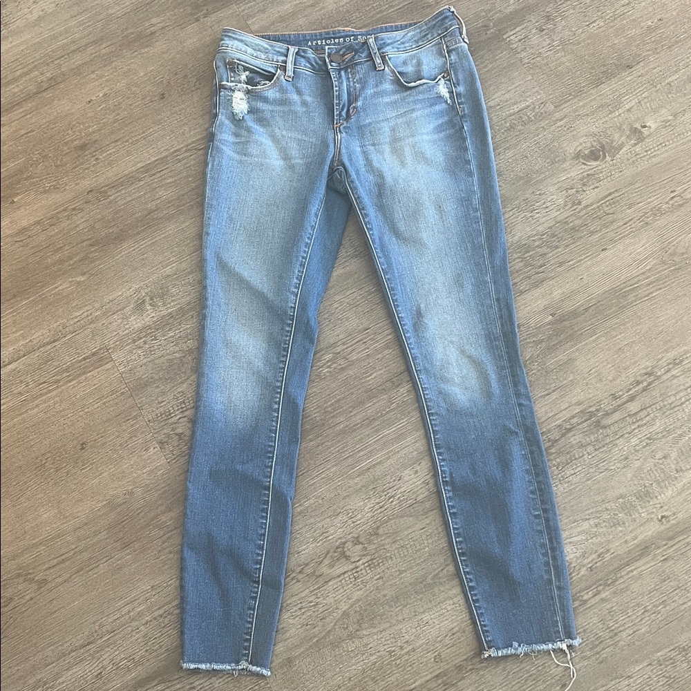Articles Of Society Light Blue Skinny Jeans